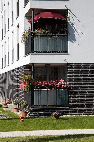 Stadtbau Pforzheim - Bauprojekte Bildergalerie - Eisenbahnstraße 29-33, 48 Mietwohnungen