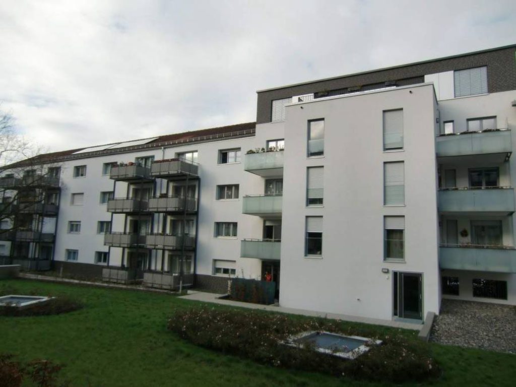 Stadtbau Pforzheim - Bauprojekte Bildergalerie - Holzgartenstraße 42+44, 8 Mietwohnungen (Neubau)