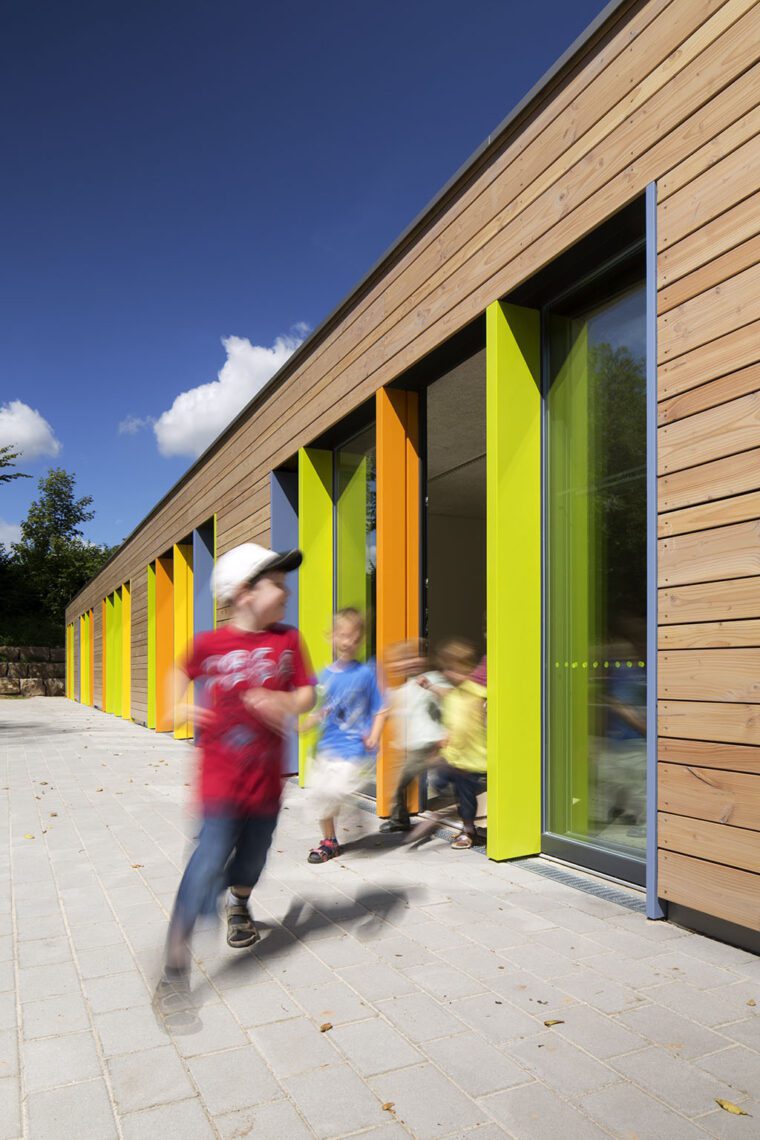 Stadtbau Pforzheim - Bauprojekte Bildergalerie - Kindertagesstätte in PF-Büchenbronn