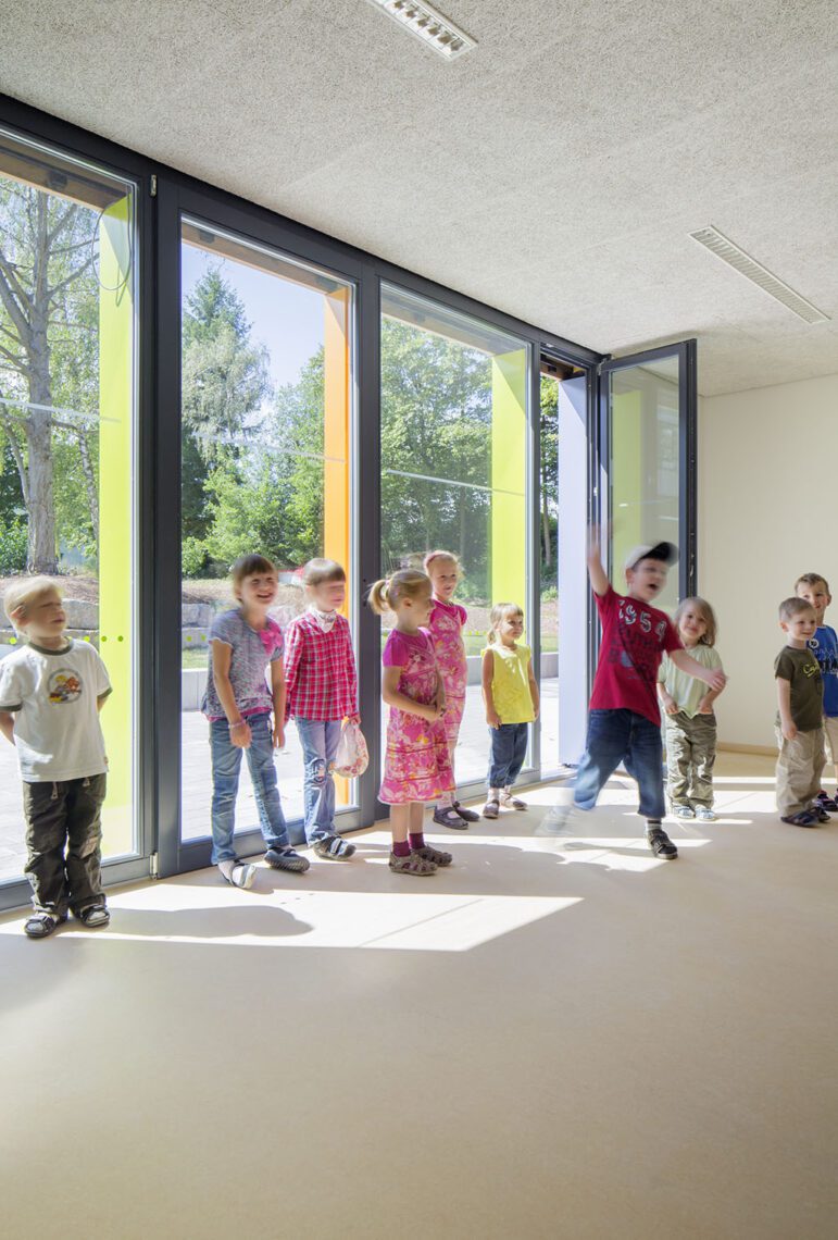 Stadtbau Pforzheim - Bauprojekte Bildergalerie - Kindertagesstätte in PF-Büchenbronn